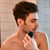 Portable Electric Shaver with LED Digital Display Type-C Rechargeable Electric Razor for Men Electric Beard Trimmer for Home Office Travel Car