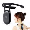 Intelligent Posture Corrector Hanging Back Posture Correction Trainer with Vibrating Reminder Charging Cable Strapless Back Brace for Kids White Colla